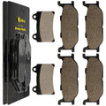 Brake Pads for Yamaha Road Star 1600 XV16 XV1600 1999-2003 Front Rear Brake Pads
