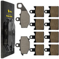 Celox Front and Rear Brake Pads for Kawasaki ZX6R ZX-6R Ninja ZX600 2007-2012