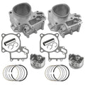Engine Cylinders & Piston Kit For Kawasaki Brute Force 650 KVF650 4x4i 2006-2013