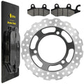 Rear Brake Disc Rotor W/ Pad for Kawasaki Ninja 250R EX250J 2008 2009 2010-2012