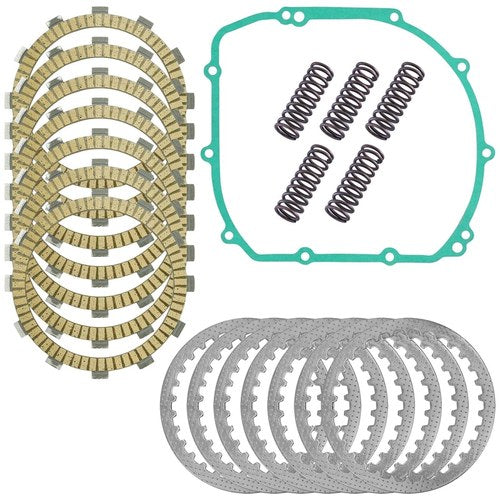 Clutch Friction Plates And Gasket Kit for Kawasaki Ninja ZX-6 ZX600E 1993-2002