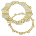 Caltric Clutch Friction Plates for Honda XL350R 1984 1985