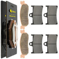 Front Rear Brake Pads for Yamaha R6 YZFR6 YZF-R6 1999 2000 2001 2002