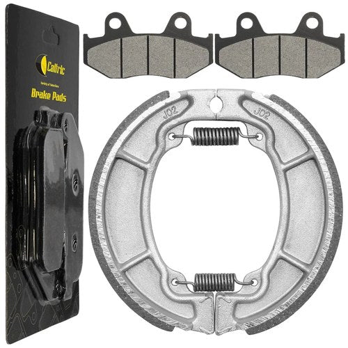 for Honda XL600R 1983 1984 1985 1986 1987 Front Brake Pads & Rear Brake Shoes