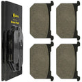 Front Brake Pads for Kawasaki KZ750 GPZ50 Ltd STDShaft Spectre Sports 750 80-83