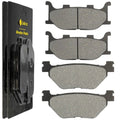 Front & Rear Brake Pads for Yamaha XVS1300A V-Star 1300 Midnight Star 2007-2015