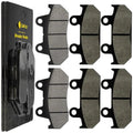 Front & Rear Brake Pads for Honda CBR600F Hurricane 600F 1987 1988 1989 1990