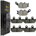 Front and Rear Brake Pads for Honda CBR600F2 CBR600 F2 Super Sport 1991-1994