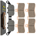 Front & Rear Brake Pads for Triumph Daytona 675 2006 2007 2008
