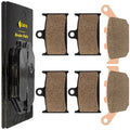 Front & Rear Brake Pads for Triumph Daytona 600 2003 2004