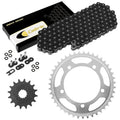 Black O-Ring Drive Chain & Sprockets Kit for Suzuki GSX-R600 GSXR600 2006-2010
