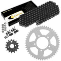 Black O-Ring Drive Chain & Sprockets Kit for Suzuki VZ800 Marauder 800 1997-04