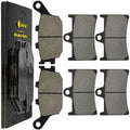 Front & Rear Brake Pads for Yamaha R1 YZF-R1 1000 2004 2005 2006
