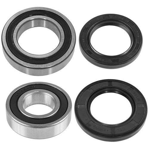 Rear Wheel Ball Bearings Seals Kit for Yamaha Big Bear 400 YFM40F 4WD 2000-2006