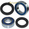 Rear Wheel Ball Bearings Seals Kit for Yamaha Kodiak 400 YFM400FW 4X4 1993-1995