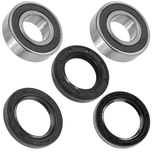 Rear Wheel Ball Bearing And Seals Kit for Kawasaki KLF220 Bayou 220 1988-02