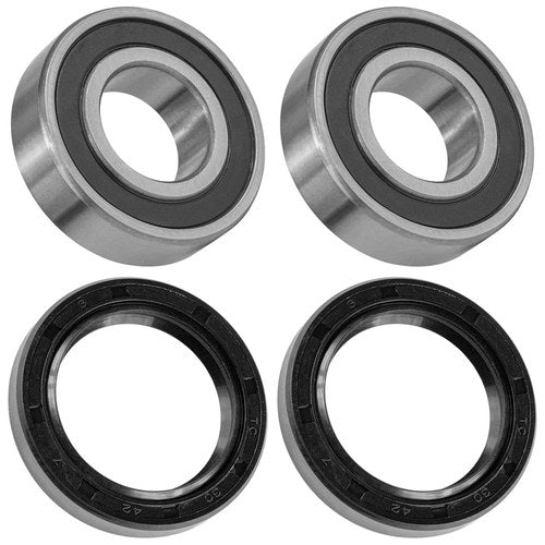 Front Wheel Ball Bearings Seals Kit for Kawasaki VN800 Vulcan 800 Drifter 00-06
