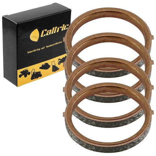 4 Exhaust Muffler Pipe Gaskets for Suzuki GSX-R1100W 1993-1998