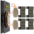 Front And Rear Brake Pads for Kawasaki ZX1000 Ninja ZX-10R 2008 2009 2010