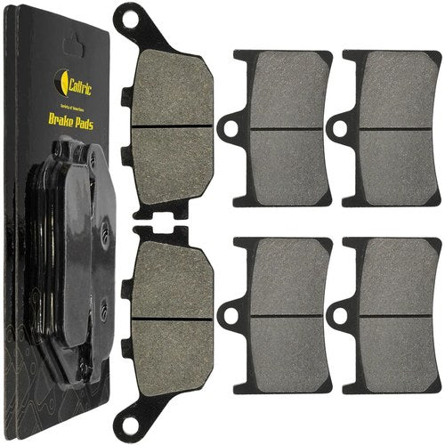 Caltric Front Rear Brake Pads for Yamaha FZ07 FZ 07 2015 2016 2017