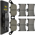 Caltric Front Rear Brake Pads for Yamaha FZ07 FZ 07 2015 2016 2017