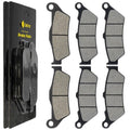 Caltric Front and Rear Brake Pads for KTM Adventure 950 2004 2005