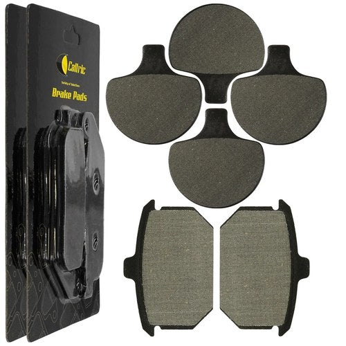 Front And Rear Brake Pads for Harley Davidson Fxwg Wide Glide 1984-1986