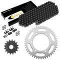 Black O-Ring Drive Chain & Sprocket Kit for Suzuki GSX-R600 GSXR600 1998-2000