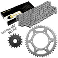 Caltric Drive Chain and Sprockets Kit for Yamaha R6 YZF-R6 2006-2020