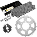 Caltric Drive Chain and Sprockets Kit for Kawasaki ZX1200 Ninja ZX-12R 2000-2005