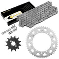 Drive Chain & Sprockets Kit for Yamaha YZ100 1982 1983 / YZ125 1984 1985