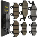 Front Rear Brake Pads for Suzuki AN400ZA Burgman 400Z Abs 2011-2016