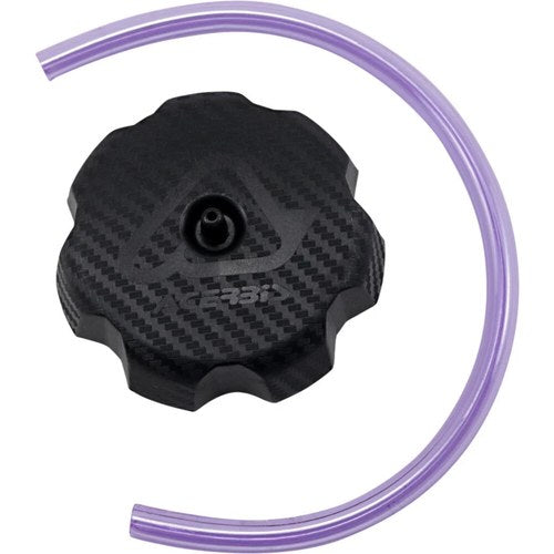 Acerbis Large Gas/Fuel Cap for Acerbis Fuel Tanks (Black Carbon-Look) 2070740055