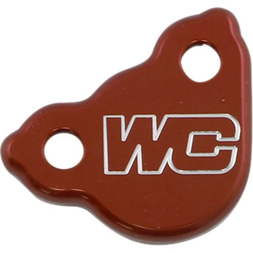 Works Connection Aluminum Rear Brake Reservoir Cover Honda CR/CRF (Red) 21-505