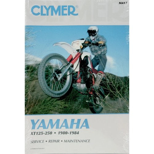 Clymer Physical Book, Yamaha XT125 1982-1983, XT200 1982-1983, XT250 1980-1984