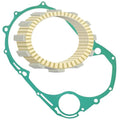 Clutch Friction Plates W/Gasket for Yamaha XVS1100 V-Star 1100 Custom 1999-2009