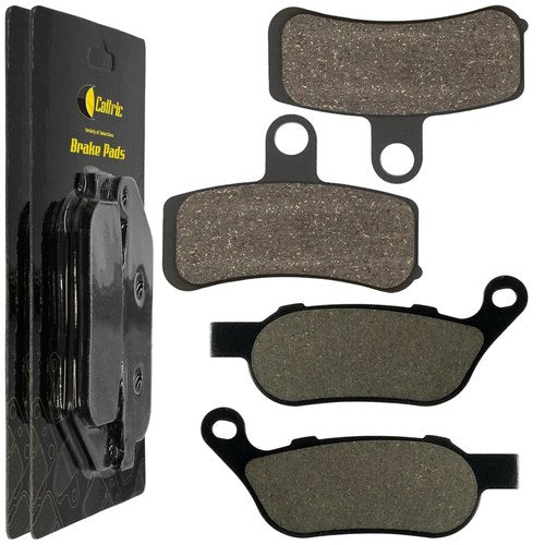 Front and Rear Brake Pads for Harley Davidson Fxdb Dyna Street Bob 2008-2017