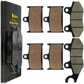 Caltric Front and Rear Brake Pads for Triumph Tiger Explorer 2012-2017