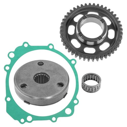 Starter Clutch And Driven Gear W/Gasket for Suzuki GSXR600 Gsxr 600 1997-2000