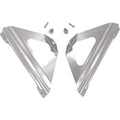 Works Connection Aluminum Radiator Braces for Suzuki RM125/RM250 (Silver) 18-001