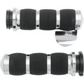 Avon Air Cushion Grips for H-D Motorcycles w/Fly-By-Wire (THROTTLE Boss Chrome)