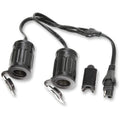 TecMate OptiMate Y-Splitter Cable, Sae to 2 x Auto Cigarette Lighter Socket O26