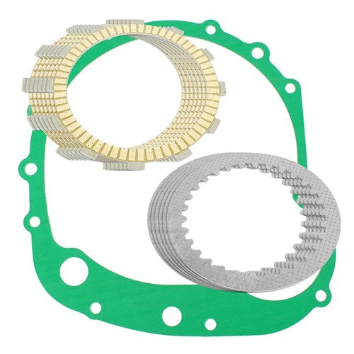 Clutch Friction Plates And Gasket for Kawasaki Ninja 600R ZX600C 1988 1989