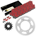 Red Drive Chain And Sprocket Kit for Honda CR250R 1995-2001 2003