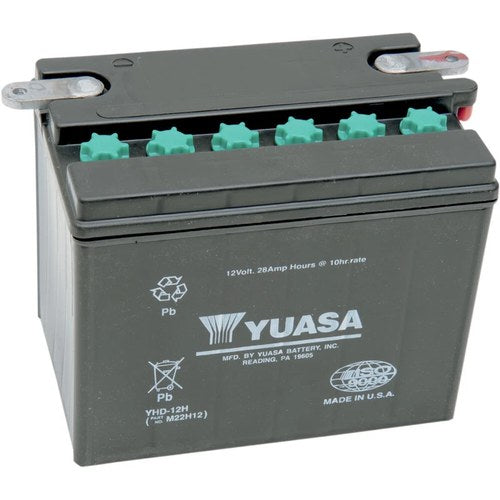 Yuasa Conventional Battery (YHD-12H) YUAM22H12