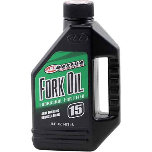 Maxima Racing Oil Motorcycle Suspension Fork Oil | 15W | 16 oz | 56916
