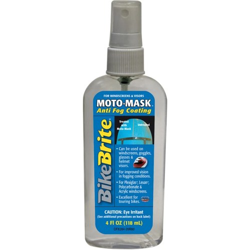 Bike Brite Moto Mask Anti-Fog Coating | 4 oz | MM700