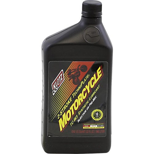 Klotz Oil 2-Stroke Motorcycle TechniPlate TC-W3 Pre-Mix Lubricant/Oil | 1 Qt