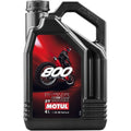 Motul 800 2T Full-Synthetic Off-Road Racing Premix 2-Stroke Oil, 4 Liter, 104039