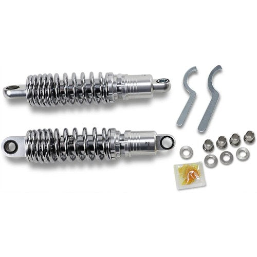 Drag Specialties Adjustable Ride-Height Shocks | Chrome | 11.5" | C16166NUA